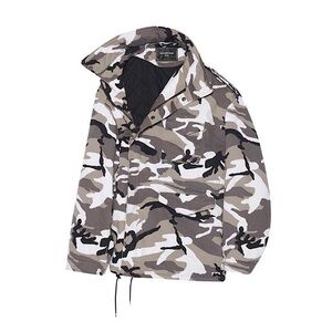 Balenciaga Off Shoulder Military
Parka 'Grey' – Oversized Fit